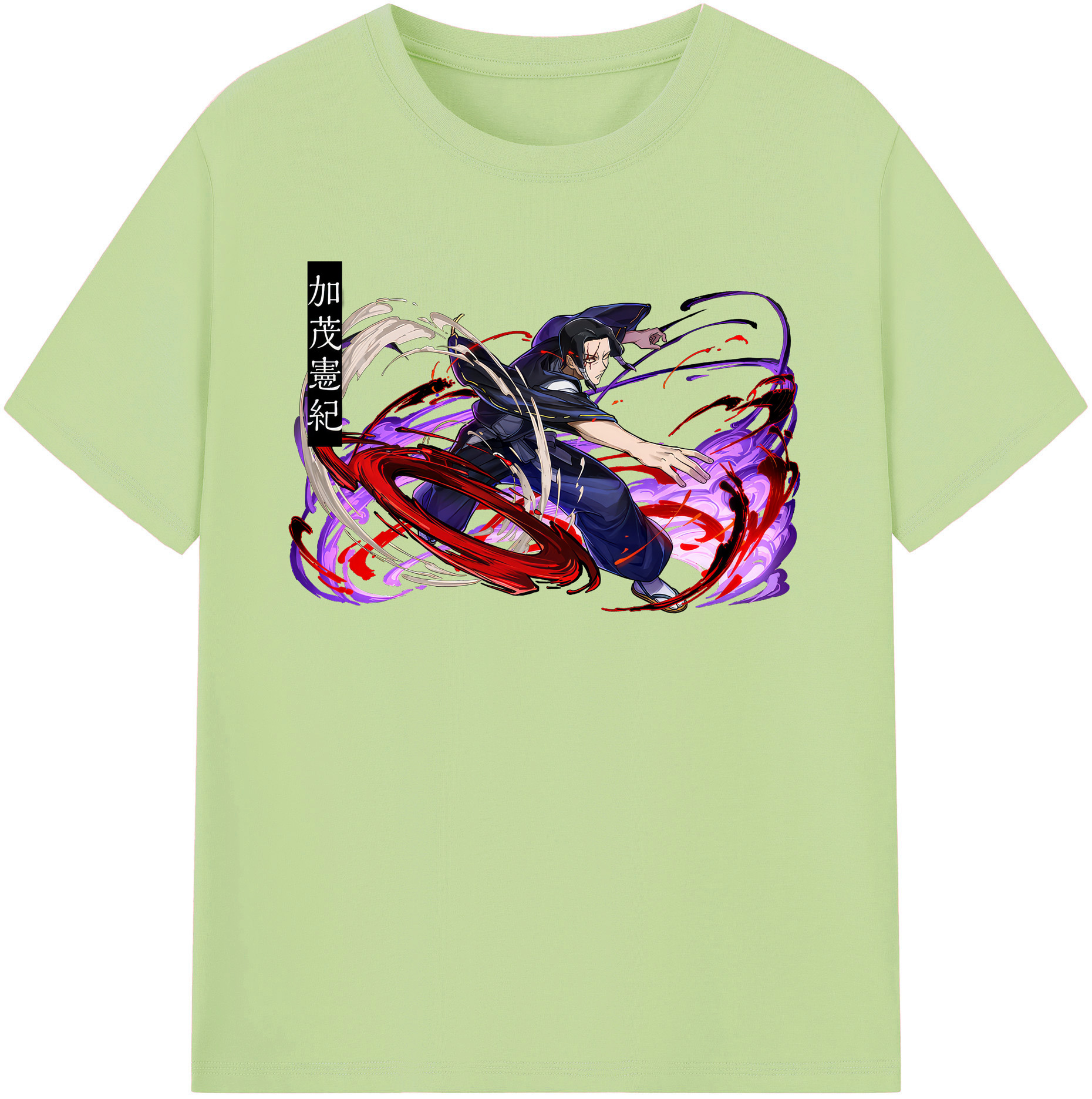 （画像用） 呪術廻戦 Jujutsu Kaisen 綿100％半袖Tシャツ（フロントプリント）